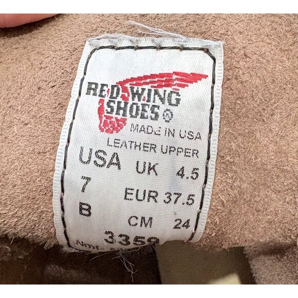 Redwing Silversmith Boot Mocha Leather 7 - Picture 7 of 7